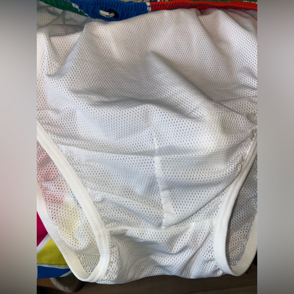 SOLD‼️NWT MENS PSYCHO BUNNY DARWIN SWIM SHORTS (SEAPORT BLUE)- SIZE LARGE - Picture 11 of 15